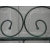 Łóżko sofa metalowa Lilli 120 kute ze stelażem